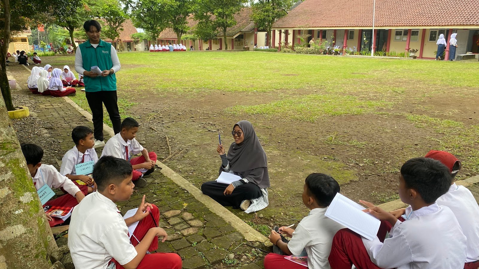 handmade ceramic tableware, empty craft ceramic plates, bowls and cups, close-up